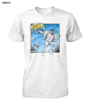 Camiseta Rels B 'Happy Birthday Flakko' Estilo Cómic | Merch Oficial de Skinny Flakk